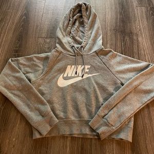 Nike cropped hoodie
